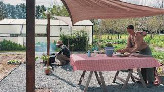 🍄 HONGOS COMESTIBLES nos animamos a cultivarlos  plantamos flores en los canteros [upl. by Cr552]