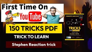 Chemistry Trick  179  Stephen reaction class 12 tricks  Organic name reaction  Get Ebook [upl. by Rihana]