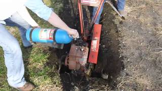 Garden tiller with nitrous hit [upl. by Lupe]