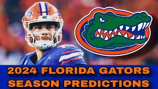 Florida Gators  2024 Football Season Predictions [upl. by Jephthah]