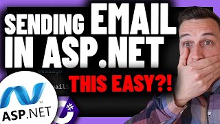 Send Emails in C and ASPNET Core  It´s actually pretty SIMPLE [upl. by Lezley]