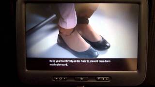 Qantas A380 Safety Video 2011 High Def [upl. by Llenad469]