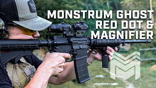 Monstrum Ghost Red Dot amp Magnifier [upl. by Christa148]