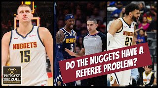 Nikola Jokic is getting a horrible whistle from NBA referees [upl. by Winna122]