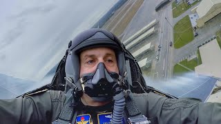 C130 Pilot Backseat Ride During F16 Demo  9Gs over 10 times [upl. by Souvaine770]