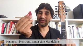 Avi Avital how to start mandolin [upl. by Adnamas]