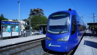 Train ride Ligne des Coquetiers Bondy to AulnaysousBois 091016 [upl. by Torry865]