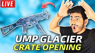 GLACIER UMP CRATE OPENING🔥TOP 100 CONQUEROR RANKPUSH❤️BGMI LIVE bgmilive [upl. by Cortney780]