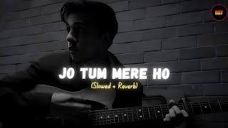 Anuv Jain  Jo Tum Mere Ho Slowed  Reverb  Rgt [upl. by Holton]