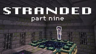 THE END  Stranded Badlands Minecraft Survival Challenge Part 9 [upl. by Ylrebmik]