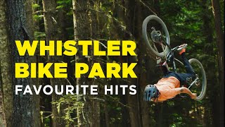 Favourite Hits in the Whistler Bike Park [upl. by Vassily398]