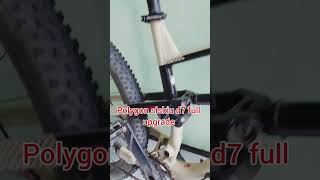 Full upgrade sepeda polygon siskiu d7 bicycle gowes shorts [upl. by Dnumyar436]