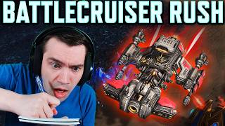 NEW Battlecruiser Mech Terran vs Protoss StarCraft 2 [upl. by Aynat]