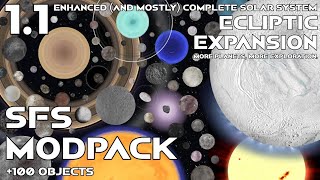 Ecliptic Expansion  Spaceflight Simulator Enhanced and Mostly Complete Solar System Modpack [upl. by Absa254]