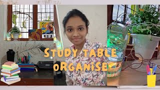 Study Table Organise 🥰 desk tour 👍 [upl. by Leahcir920]