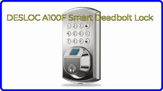 REVIEW 2024 DESLOC A100F Smart Deadbolt Lock ESSENTIAL details [upl. by Annoeik]