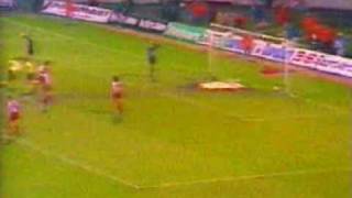 1991  Europapokal Spielabbruch SG Dynamo Dresden  Roter Stern Belgrad 12 [upl. by Kimmy512]