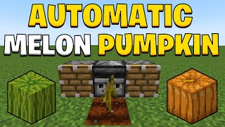 Minecraft 1205 Melon and Pumpkin Farm [upl. by Htiaf]