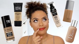 Best Foundations for Oily Skin Drugstore amp High End  Announcement [upl. by Akenet]