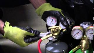 How to Setup a Oxy Acetylene Torch Set [upl. by Peatroy]