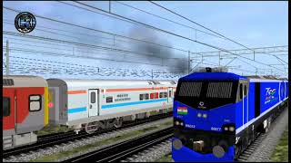 WDM3A ke sath Chennai express super view train journey 1228 [upl. by Yeldarb]