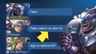 I PRETEND TO BE A quotFAKE CEDXVIquot😂Team auto toxic [upl. by Emogene239]