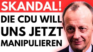 💥AfD DECKT MEGA SKANDAL AUF  CDU MARSCHIERT AUF DUNKLES BÜNDNIS ZU💥 [upl. by Hightower941]