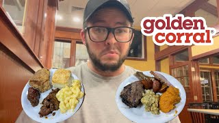 Trying Holiday Food at Golden Corral 2024 [upl. by Hertz]