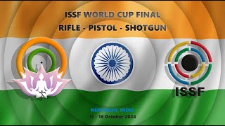 ISSF WORLD CUP FINAL NEW DELHI 2024  DAY 01  10M AIR RIFLE WOMEN [upl. by Ardnuek]