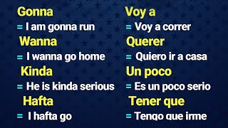 👉✨ LAS CONTRACCIONES MÁS IMPORTANTES EN INGLES 👅 Las Contracciones Informales en Inglés ✅ [upl. by Carney996]