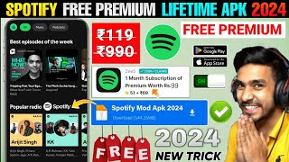 📥 Spotify Premium Kaise Le 2024  Spotify Premium Free Apk  Spotify Premium Free Me Kaise Le 2024 [upl. by Aisatsana]