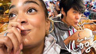 We tried the Best Thai Street Food in LA  Short Vlog 🍜 [upl. by Stoat560]