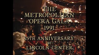 The Metropolitan Opera Gala 1991 Part1 [upl. by Schug]