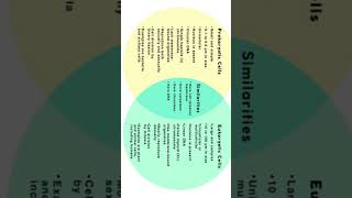 Differences and similarities between Prokaryotic and Eukaryotic organisms [upl. by Wells]