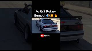 Fc Rx7 Burnout Launch🔊💥🔥mazda fc rx7 rotary burnout sound [upl. by Edva222]