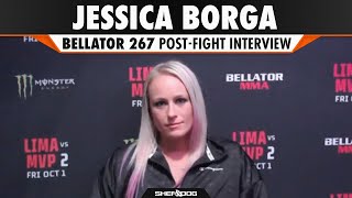 Jessica Borga  Bellator 267  Media Day Interview [upl. by Lee]