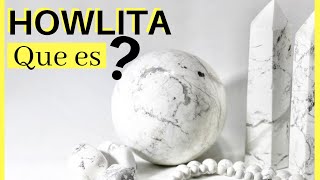 Que es la HOWLITA  Propiedades y caracteristicas de la HOWLITA  khaulita o silicoborocalcita [upl. by Derman659]