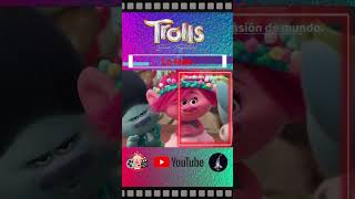 Trolls 3 Lo Malo trolls animación dreamworks peliculas shorts [upl. by Enimzaj]