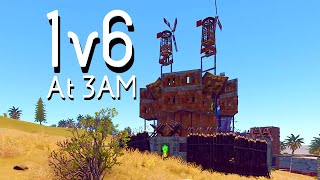 SLAMMING Upsurge Offliners  1v6  Rust Raid Defence [upl. by Sayres]