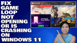 How To Fix Game loop Not Opening or is crashing on Windows 11 [upl. by Jairia]