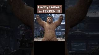 Freddy Fazbear in Tekken 8 tekken8 tekken fnaf gaming funny shorts memes [upl. by Milly]