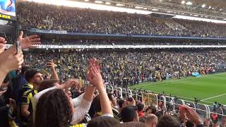 Çalgıcı Karısı CİMBOM Tribün Çekim FHD Fenerbahçe 00 Galatasaray 17032018 [upl. by Kresic]