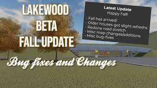 Roblox Lakewood Beta Fall Update [upl. by Kaleb]