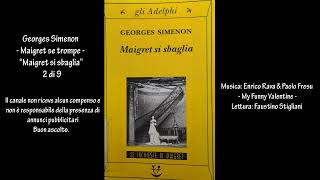 Georges Simenon  Maigret se trompe  “Maigret si sbaglia” 2 di 9 [upl. by Youngman]