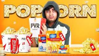 Trying Rs10 vs Rs250 vs Rs600 Popcorn [upl. by Nolrac]