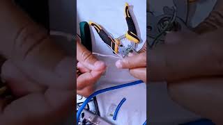 Aprende una Buena Técnica para CRIMPAR RJ45 [upl. by Jarrad468]