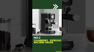 Top 5 Best Espresso Machines 2024 [upl. by Carpet]