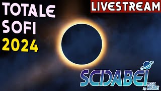 Totale Sonnenfinsternis 2024 LIVE Deutsch  Mexiko und Nordamerika [upl. by Saeger]