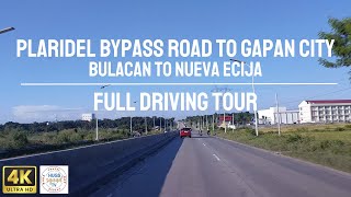 Update on Plaridel Bypass Road to Gapan City  Bulacan to Nueva Ecija  October 2023  Driving Tour [upl. by Orazal]