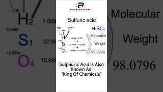 Calculating The Molecular Weight Of H2SO4 A Step by Step Guidemolecularweightcalculations [upl. by Richardo]